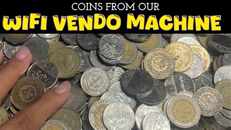 Harvesting my peso wifi vendo machine .